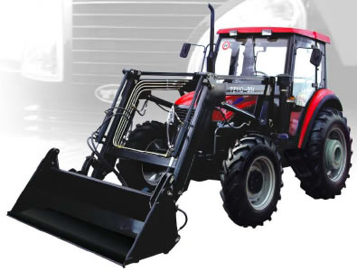 Tractor con cargador